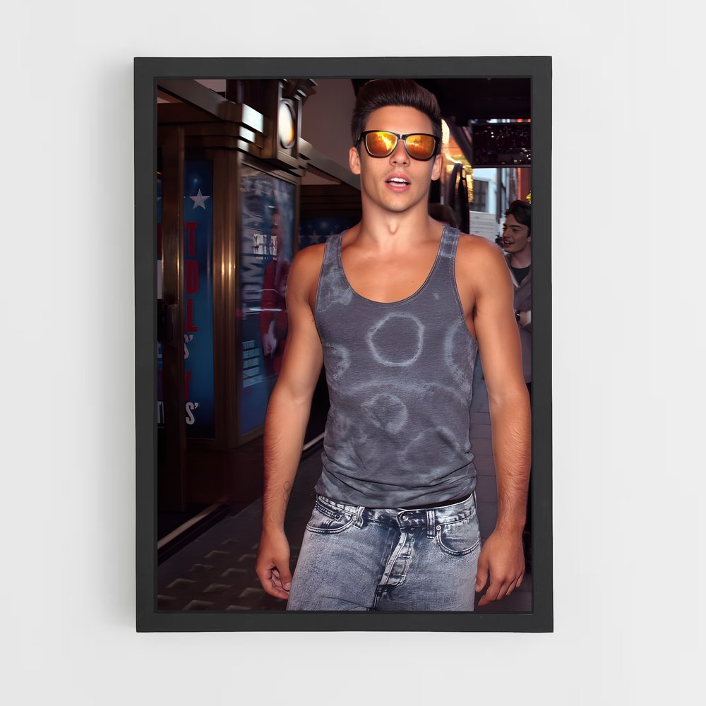 Poster Chris mears – affiche Plongeon au tremplin (vue 2)